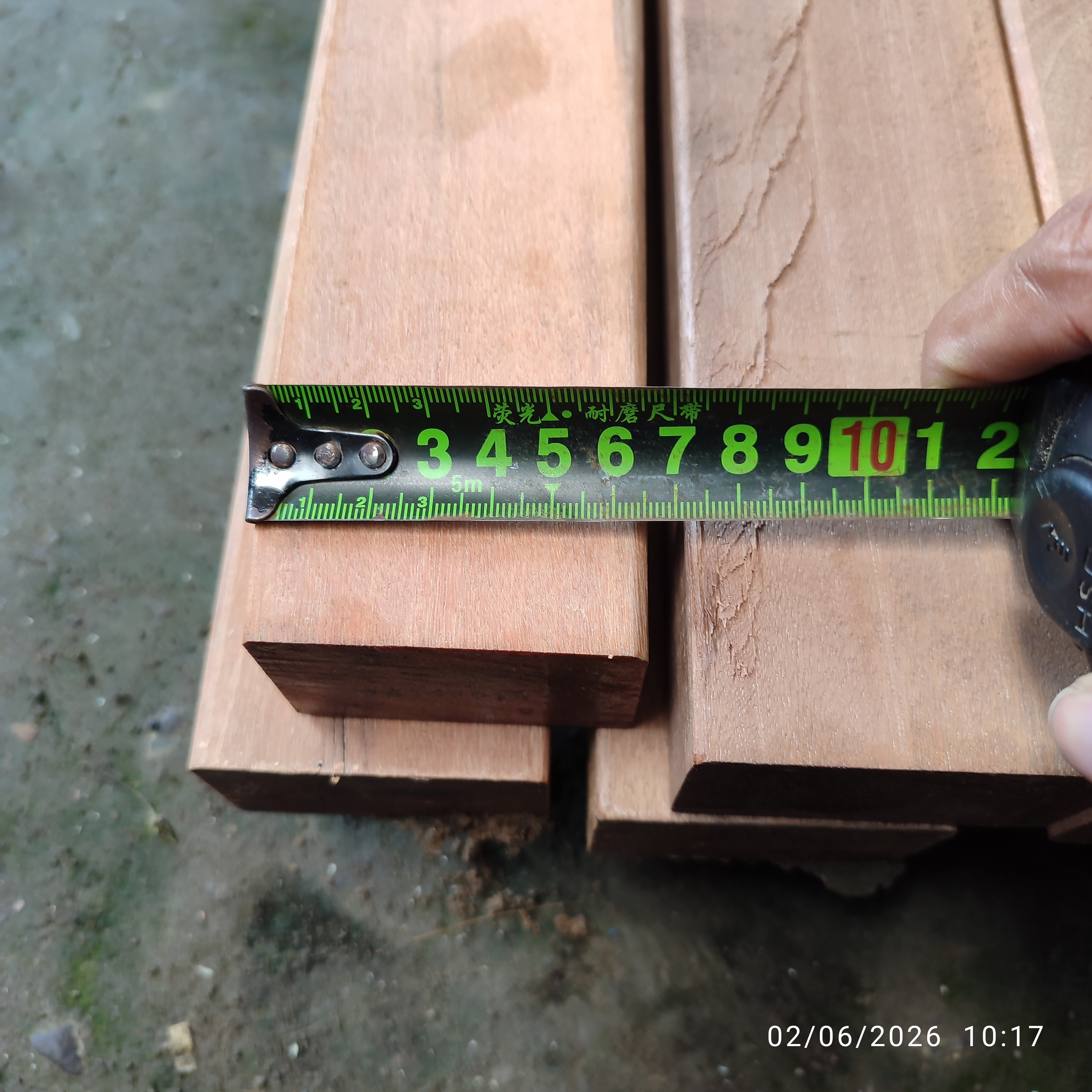 Foto Beam Balok Kayu Bengkirai Solid Kalimantan Kuat Halus Murah 4,5 x 7 x 240-270 cm